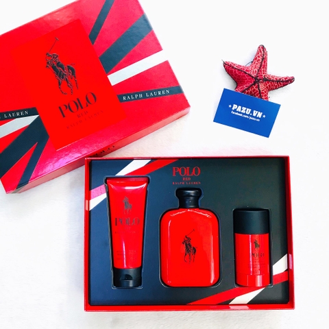 Set Ralph Lauren Polo Red