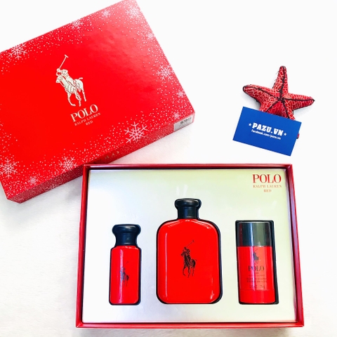 Set Ralph Lauren Polo Red