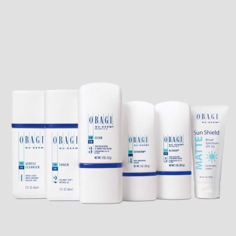 Set trị nám mini cho da dầu Obagi Nu-Derm Travel Kit Normal-Oily