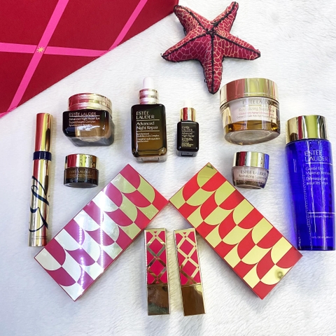 Set Vali Đỏ Estee Lauder 2021