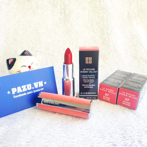 Son Givenchy Le Rouge Deep Velvet - 37 Rouge Graine
