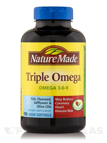 Triple Omega 3 6 9 Nature Made