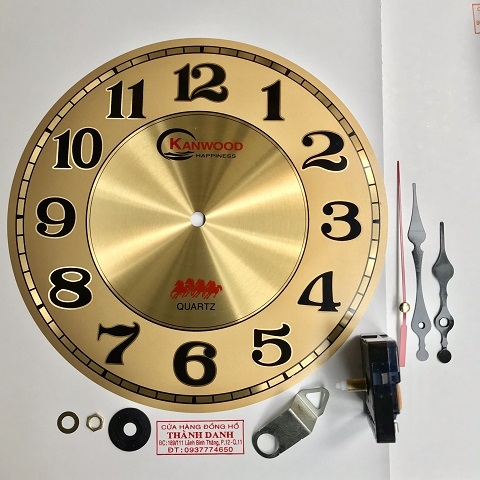 Bộ 4 món mặt số 25,5cm số học trò
