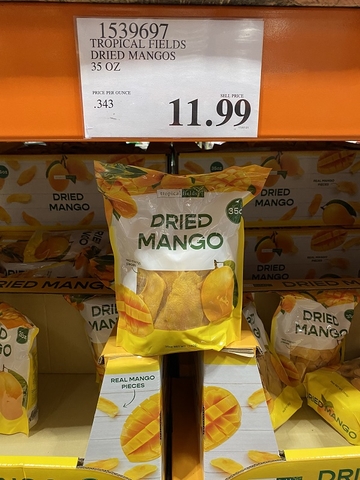 Xoài sấy khô Tropical Fields Dried Mango (mua hộ)