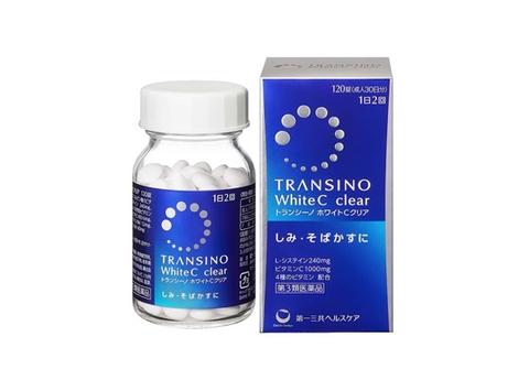 RANSINO XANH 120 VIÊN UỐNG TRẮNG DA - TRỊ NÁM , TÀN NHANG CỰC HIỆU QUẢ