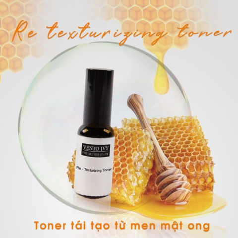 Re-texturizing toner – Toner tái tạo từ men mật ong