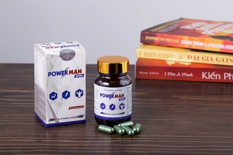 PowerMan : vitamin tăng sinh lý nam cực mạnh với 15 dưỡng chất ( viên nang)