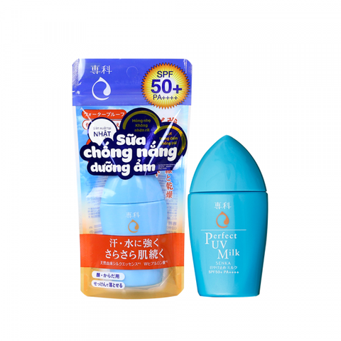 SỮA CHỐNG NẮNG DƯỠNG DA SENKA PERFECT UV MILK SPF50/PA