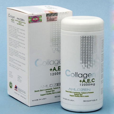 Collagen AEC Gold 12000mg Ahlozen Cao Cấp Từ Mỹ