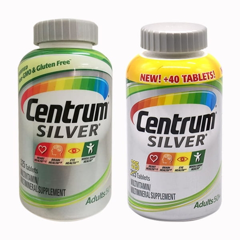 VIÊN UỐNG BỔ SUNG MULTIVITAMIN CHO CẢ NAM VÀ NỮ CENTRUM SILVER ADULTS 50+ - 325V