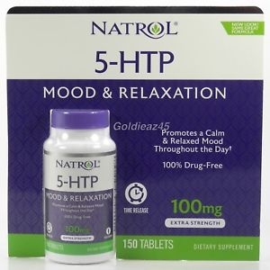 Viên hỗ trợ giảm căng thẳng Natrol 5-HTP Mood & Relaxation