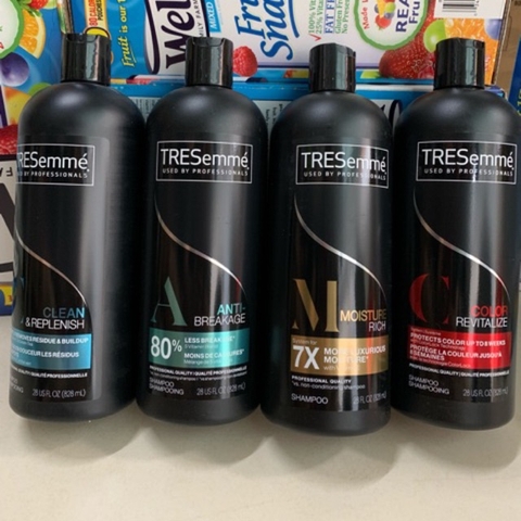 Dầu Gội Xả Tresemme 2in1 828ml của Mỹ - Đủ mẫu