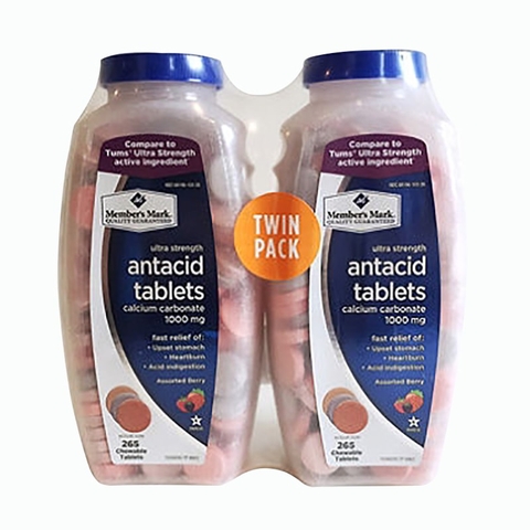 Ultra Strength Antacid 265 viên trị đau dạ dày nhập từ Mỹ