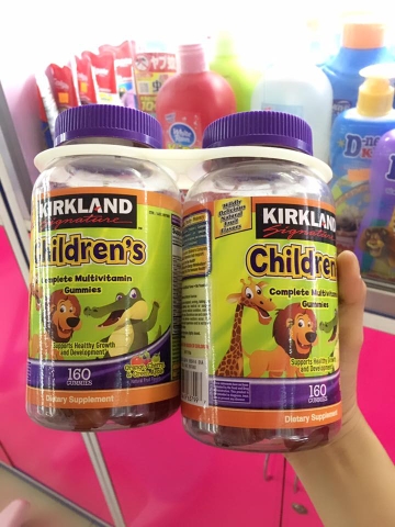 Kẹo dẻo Kirkland Signature Childrens Complete Multivitamin Gummies 160 viên của Mỹ