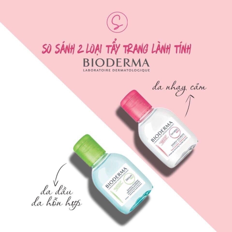 NƯỚC TẨY TRANG DÀNH CHO DA DẦU VÀ DA HỖN HỢP BIODERMA SEBIUM 100ML 031