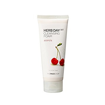 Sữa Rửa Mặt Làm Sáng Da HERB DAY 365 CLEANSING FOAM ACEROLA