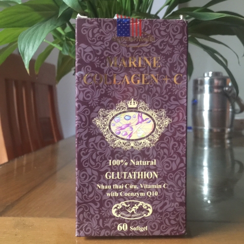 Collagen C 16000mg đẹp da, sáng da, mờ thâm, chống lão hóa Hộp 60 viên