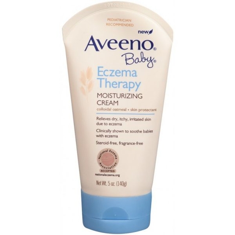 KEM CHÀM AVEENO BABY ECZEMA THERAPY Cải Thiện Da Khô, Nẻ Chàm, 206g