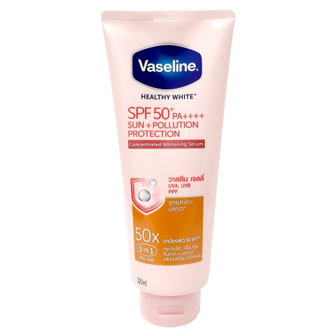 Serum Trắng Da Chống Nắng Vaseline Healthy White 50X 320ml