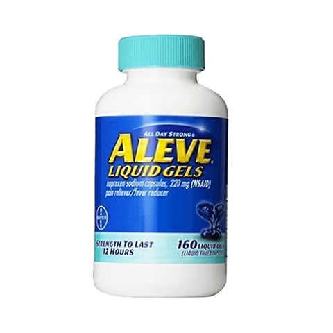 Viên uống giảm đau, hạ sốt Aleve 220mg chai 160 vien hộp  320 viên của Mỹ
