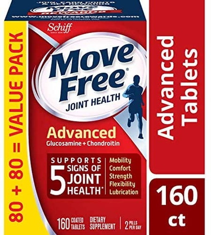 BỔ KHỚP SCHIFF MOVE FREE JOINT HEALTH ADVANCED - 160 TABLETS