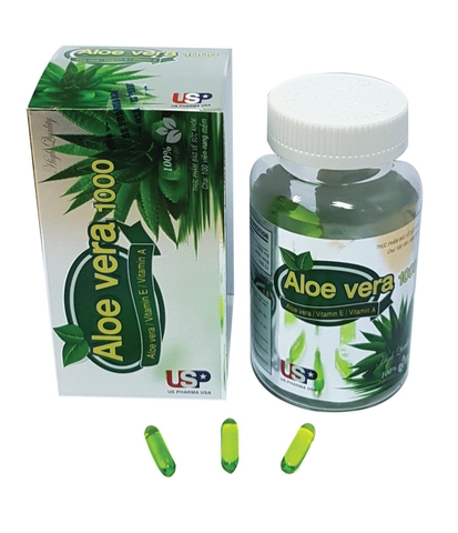 VITAMIN E / Aloe Vera 1000mg ĐẾN TỪ THIÊN NHIÊN