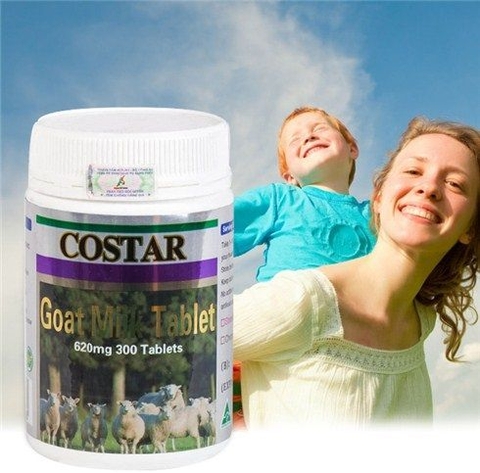 Sữa Dê Costar Goat Milk Tablet 620mg (300 viên)