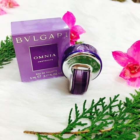 NƯỚC HOA MINI BVLGARI OMNIA AMETHYSTE EDT - 5ML