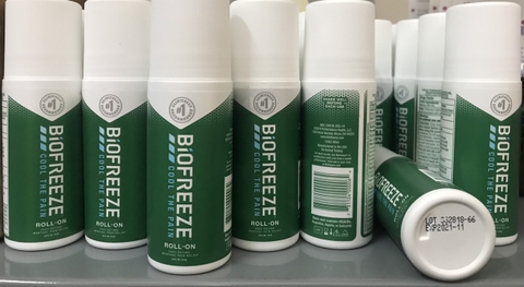 DẦU XOA BÓP GIẢM NHANH CÁC CƠN ĐAU KHỚP BIOFREEZE ROLL ON 74ML