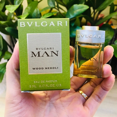 NƯỚC HOA BVLGARI MAN WOOD NEROLI EDP - 5ML