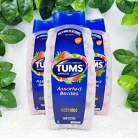 Viên nhai hỗ trợ điều trị đau da dày Tums Ultra Strength 1000 của Mỹ 265 viên