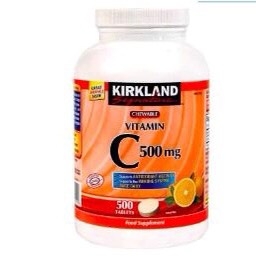 VIÊN NHAI KIRKLAND SIGNATURE CHEWBLE VITAMIN C 500MG 500 VIÊN