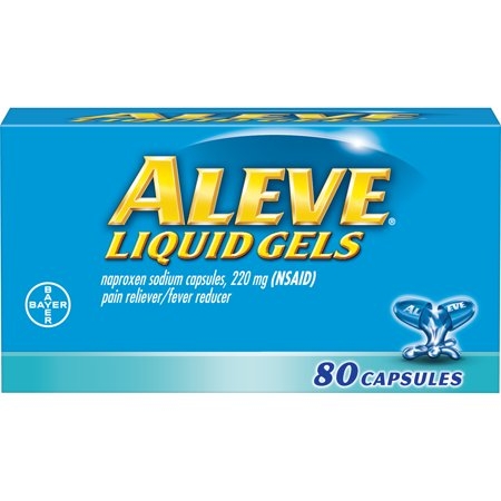 THUỐC GIẢM ĐAU ALEVE LIQUID GELS (80 VIÊN)