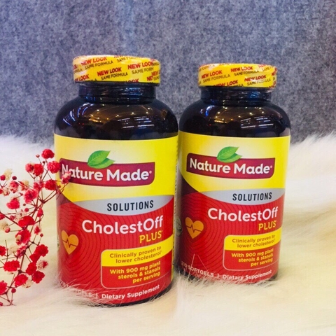 Viên uống giảm Cholesterol -CholestOff Plus 210 viên của Nature Made