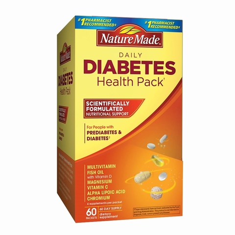 BỆNH TIỂU ĐƯỜNG CẦN  NÊN UỐNG DIABETES  Health Pack.