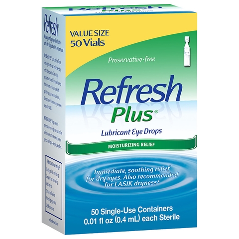 Nước nhỏ mắt nhân tạo Refresh Tear - Mỹ