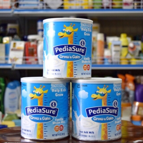 Sữa PediaSure Grow & Gain 400g giúp tăng trưởng chiều cao vượt trội của Abbott Mỹ