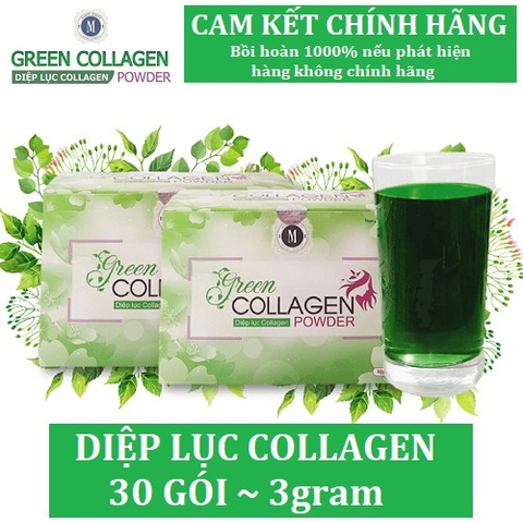 DIỆP LỤC COLLAGEN - ĐẸP DA TRỊ NÁM TÀN NHAN [CHÍNH HÃNG]