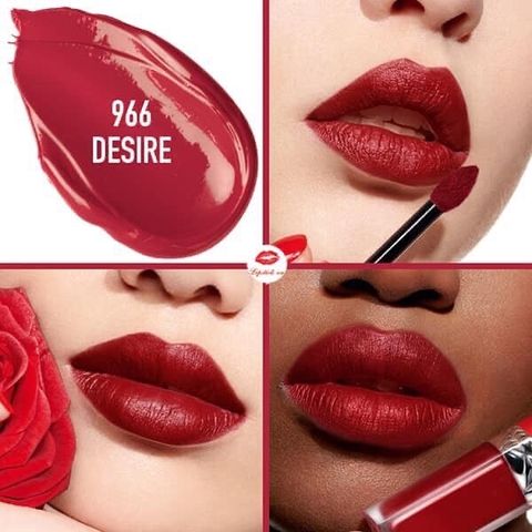 SON DIOR LIQUID 966 - Đỏ Ruby Trầm