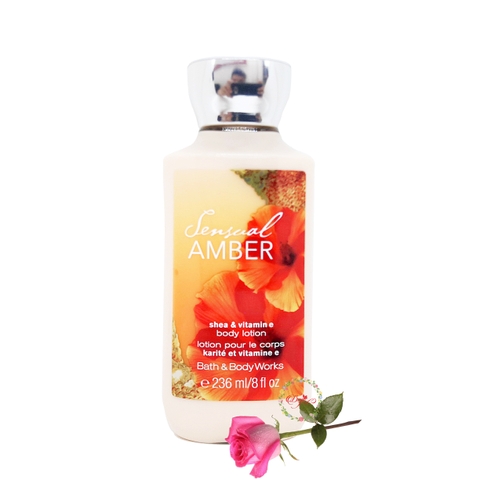 Gel tắm Sensual Amber Bath & Body Works (295ml)