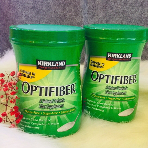 Bột hòa tan bổ sung chất xơ Kirkland Signature Optifiber 190 khẩu phần