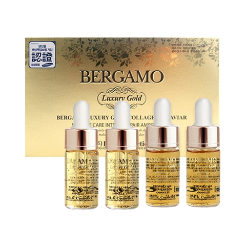 Tinh Chất Chống Lão Hoá, Ngăn Ngừa Mụn Bergamo Luxury Gold