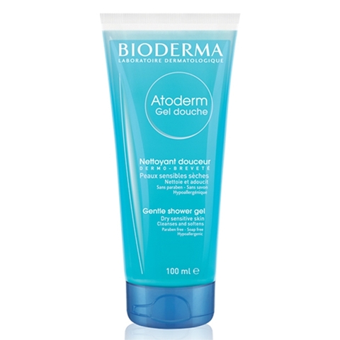 GEL TẮM HÀNG NGÀY DÀNH CHO DA KHÔ VÀ DA NHẠY CẢM BIODERMA ATODERM 100ML