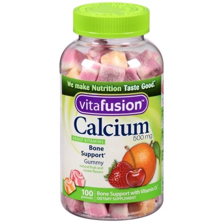 Kẹo dẻo Vitamin dành cho người lớn Calcium 500mg Gummy của Mỹ