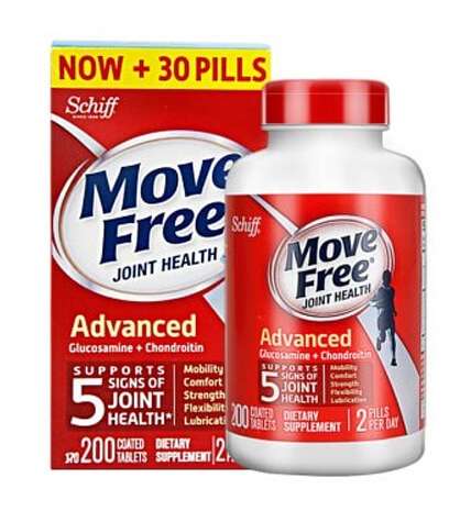 Bổ Khớp Schiff Move Free Advanced Triple Strength, 200 viên