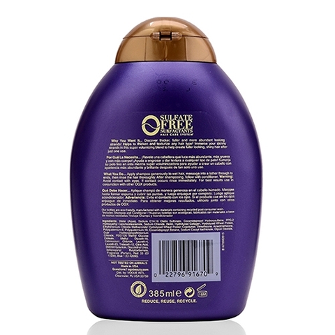 DẦU XẢ OGX BIOTIN & COLLAGEN 385ML