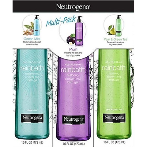 Sữa tắm Neutrogena Multi-Pack (3- 16 fl oz 473ml)