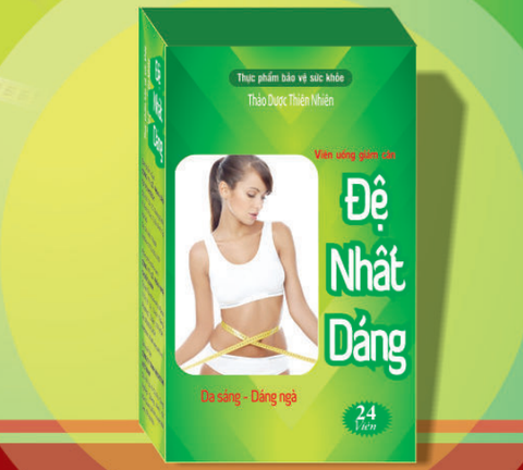 VIÊN NANG GIẢM CÂN ĐỆ NHẤT DÁNG - HỘP 24 VIÊN