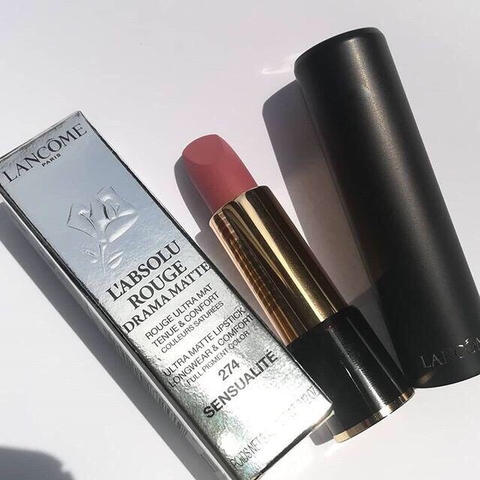 Son Lancome 274 LAbsolu Rouge Drama Matte