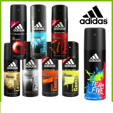 XỊT KHỬ MÙI TOÀN THÂN CHO NAM ADIDAS 150ML